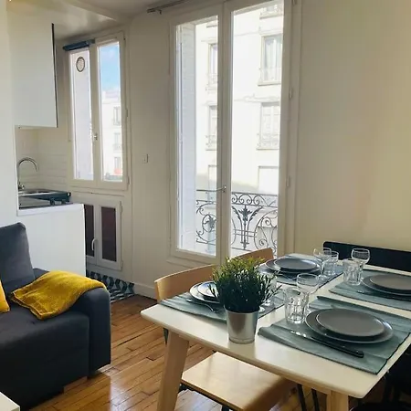 Charming&cocooning Flat - Canal De L’ourq Apartamento *
