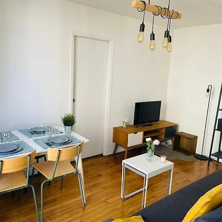 Charming&cocooning Flat - Canal De L’ourq Apartamento *